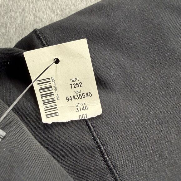 Aeropostale Aero Foldover Flare Leggings Women L Black Solid Stretch Adjustable - Picture 12 of 12